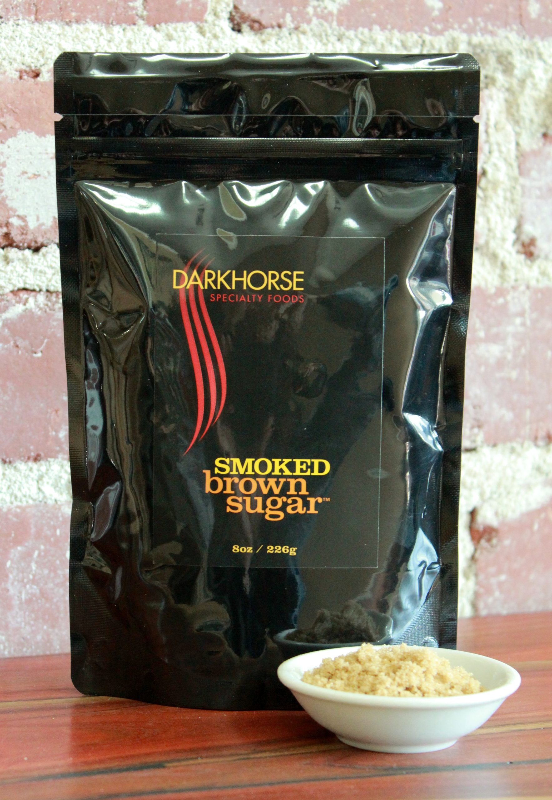 SMOKED Brown Sugar, resealable 8 oz pouch
